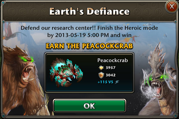 LTQ Event : Earth's Defiance