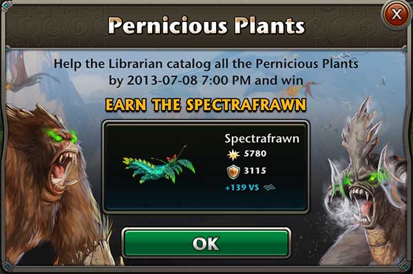 LTQ Event : Pernicious Plants